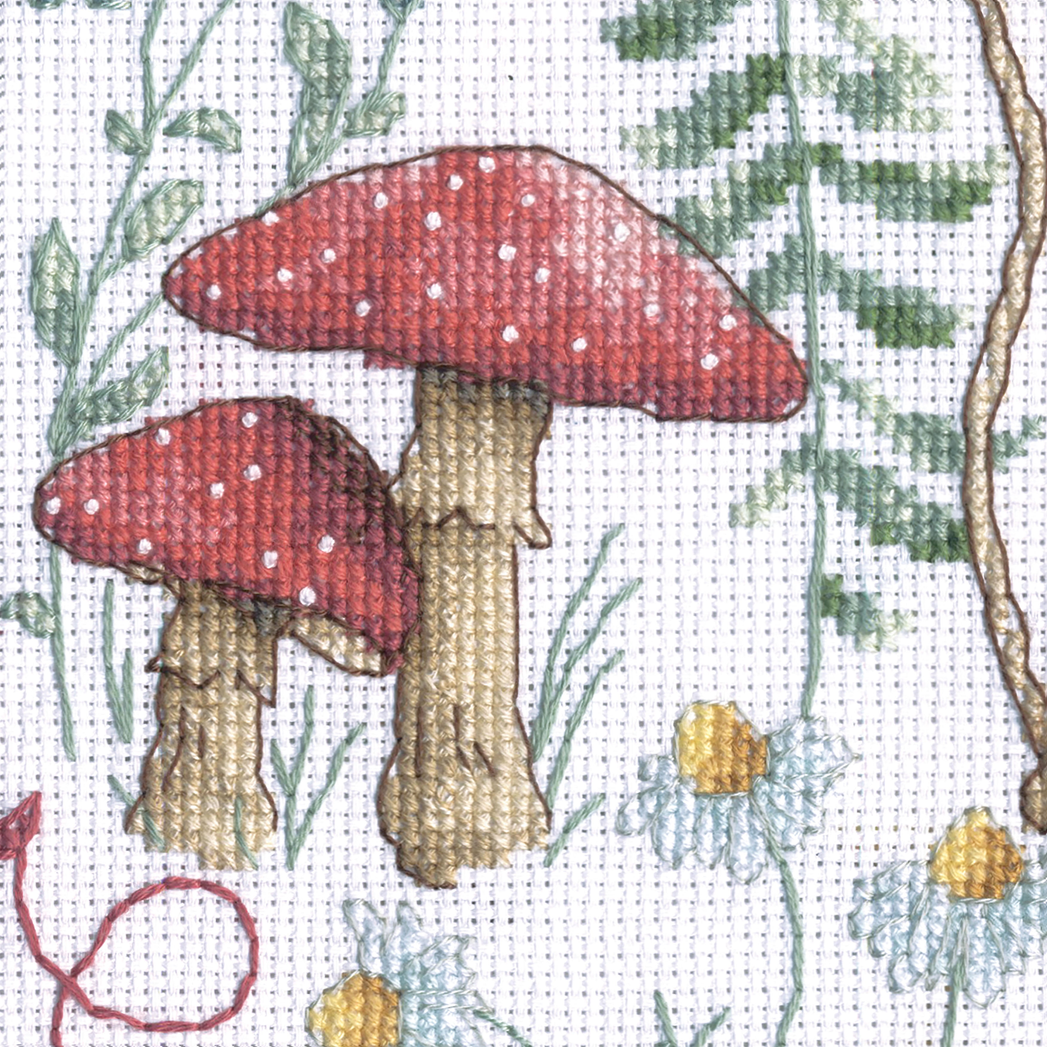 Dimensions Counted Cross Stitch Kit 16" Long-Woodland Magic Stocking 16 Count