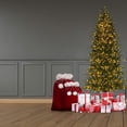 thumbnail image 3 of Haute Decor Deluxe Red and White Christmas Santa Bag with Fur Cuff Size: 42 Inch x 32 Inch, 3 of 3