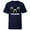 Navy, variant on Star Wars Darth Vader Meditation Chamber “Aah…Spa Day” Funny - Short Sleeve T-Shirt for Kids - Customized-White