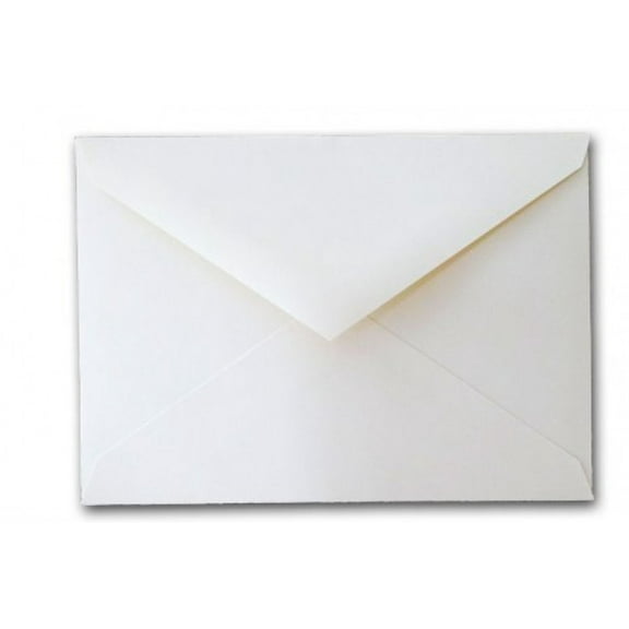 Leader Opaque White 5 1/2 Baronial Envelopes - 250 Envelopes