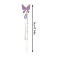 thumbnail image 3 of Elegant Fairy Butterfly Dangle Earrings for Women - Sweet Aesthetic Delicate Lightweight Charm Fashion Jewelry Gift, 3 of 6