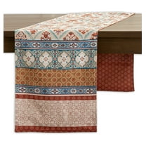 Maison d' Hermine Romane 100% Cotton Table Runner for Party Dinner Holidays Kitchen [Double Layer (14.5 Inch by 72 Inch)]