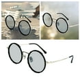 thumbnail image 2 of Lunettes de Soleil Rondes Polarisées à Teinte Réglable avec Contrôle Manuel Progressif ND9 pour Sports Extérieurs et Activités de Plage, 2 of 4