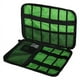thumbnail image 5 of GOOHOCHY Organizador de accesorios electrónicos, cable para auriculares, memorias USB, bolsa de almacenamiento digital, bolsa de datos (negro), 5 of 6