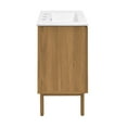 thumbnail image 5 of Classe 24 in. Oak Bathroom Vanity With White, 3-Hole Ceramic Sink Top, 5 of 8
