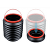 Car Folding Trash Travel Telescopic Multifunctional Bucket for Car,Outdoor, 4.0L
