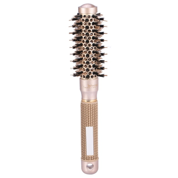 Salón Peluquería Curling Hair Style Cepillos Cerámica Saludable Plancha Peine Redondo 25mm Ecomeon no