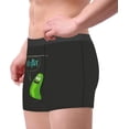 thumbnail image 4 of Men'S Boxer Briefs pickle Rick And Morty Mens Underwear Boxer, 4 of 7