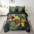 thumbnail image 2 of Manfei 3D Pike Fish Bedding Comforter Set 7pcs for Teens, Rustic Lake House King Bedding Sets, Hunting and Fishing Reversible Bed Sheets, Ultra Soft Bedroom Decor, 2 of 7