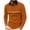 Gold, variant on Asxite Men Plus Size Fall Winter Tops Collared Long Sleeve Solid Breathable Loose Sport Shirts