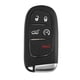 thumbnail image 1 of Mando a distancia de entrada sin llave para coche GQ4-54T, chip ID4A de 433 MHz para Jeep Cherokee 2014-2020, 5 botones, 68141580AA 68141580AB, 1 of 5
