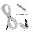thumbnail image 4 of Uxcell 10Ft Speed Jump Rope Replacement Cable 4.5mm Professional Skipping Rope Replacement Silver Tone 4 Pack, 4 of 6