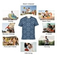thumbnail image 6 of OUSIMEN Men's short-sleeved printed T-shirt, 6 of 7