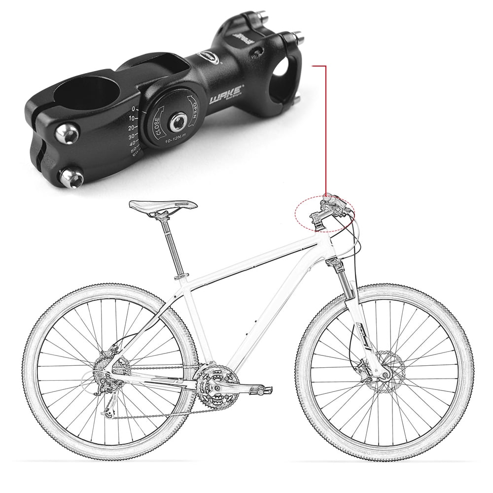 31.8mm 60 Degree Adjustable Bike Stems 