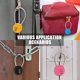 thumbnail image 5 of Candado con código, candado con código de 3 dígitos, candado para maleta de avión, candado con cable de código para bicicleta, bolsa de viaje, casillero o mochila (4 colores), 5 of 5