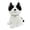 B, variant on B Lucky Simulation Dog Plush Toy Realistic Stuffed Animal For Kids With Glass Eyes Plastic Skeleton Bulldog