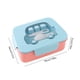 thumbnail image 3 of Bolsa de almuerzo de 800 ml con 3 compartimentos, recipiente para el almuerzo para niños y adultos, hermética, resistente al agua, portátil, de acero, para la oficina,Wsvlmg, 3 of 9