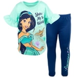 Princess jasmine, green / navy