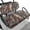 Horses Print, variant on Pzuqiu Grizzly Bear Floral Flag 2-Piece Golf Cart Seat Covers | Breathable Washable | Universal Fit for Most 2-Seater Golf Carts