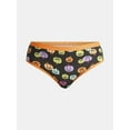 thumbnail image 4 of Way to Celebrate Women's Halloween Hipster Panties, 3-Pack, Sizes S-XXL, 4 of 6