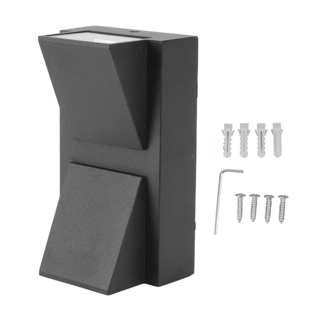Aplique de pared arriba y abajo, luz de pared de doble cabeza Luz de pared de doble cabeza Luz de pared decorativa arriba y abajo Características líderes en su clase