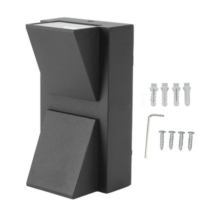 

LED Double Head Wall Lamp High Brightness Industrial Style Waterproof Up And Down Wall Sconce Heat Dissipation For Dining Room