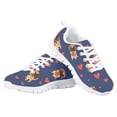 thumbnail image 4 of Pzuqiu Pug Dog Running Sneakers for Girls Size 3 Breathable Kids Tennis Shoes Lightweight Walking Athletic Shoes Outdoor Sport Shoes, 4 of 5