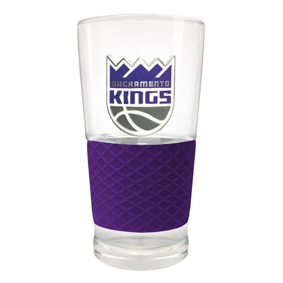 Sacramento Kings 22oz. Pilsner Glass with Silicone Grip