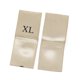 thumbnail image 2 of Clothing Size Labels Woven Crafting Craft Labels for Clothing Sewing Size XL Dark Khaki 36.5x13x0.2mm 100pcs/bag, 2 of 2