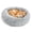 Light gray, variant on Cat Beds for Indoor Cats, 28" Dog Bed for Small Melium Large Dogs, Washable-Round Pet Bed for Puppy and Kitten with Slip-Resistant Bottom,Dark Gray