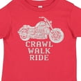 thumbnail image 4 of Inktastic Crawl Walk Ride Motorcycle Boys or Girls Toddler T-Shirt, 4 of 5