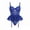 Blue, variant on Levmjia Women Lingerie Set Lace Bodysuit One Piece Teddy Romper Comfortable Stretchy Underwear For Date Night And Special Occasions