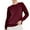 Red, variant on Women's Star Print Sweater Long Sleeve Loose Fit Casual Top Comfortable Everyday Pullover Red XXXL