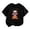 Black-h, variant on LIIPEE Halloween Graphic Tees For Girls Short Sleeve Crew Neck T Shirts Kids Summer Cute Lightweight Breathable Everyday Tshirt,3-4 Years