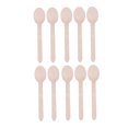 thumbnail image 4 of BEADCEST 20Pcs Diy Spoon Small Serving Spoons Beige Synthetic Material Long Handle For School Projects And Children, 4 of 7