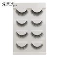 thumbnail image 1 of Anself SHIDISHANGPIN 4 pares de pestañas postizas pestañas postizas largas naturales yeacher pestañas postizas, 1 of 7