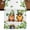 Green Gold, variant on Table Runners 72 Inches Long Dress Scarves, St. Patrick's Day Farmhouse Kitchen Table Runner, Coffee Tablerunners, Green Gnomes Lucky Shamrocks Flags 13x72 Inch