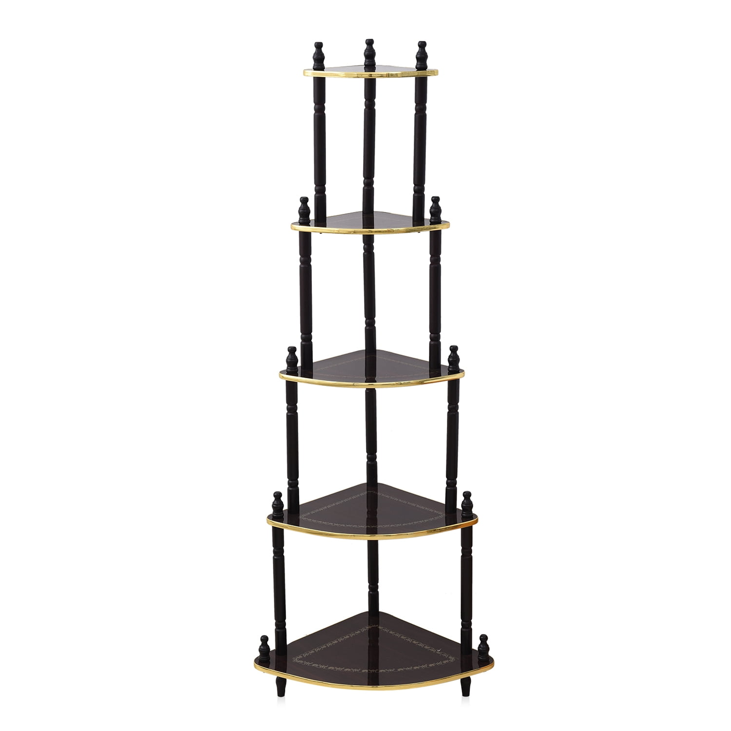 Shop LC Delivering Joy 5Tier Wood Corner Ladder Display Shelf with