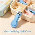 thumbnail image 6 of EXLEAF 2026 New Baby Safe Nail Clippers and Trimmers for Kids, Curved Design to Prevent Over-Clipping Baby Nail Clippers , Easy Grip Handles, 6Cm Size, Baby Fingernail Clippers, 6 of 6