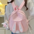 thumbnail image 4 of Ticikt Corduroy Backpack Student Cartoon Backpack Cute Animal Backpack Backpack, 4 of 9