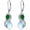Emerald Green, variant on Valentine Moonstone Earrings 925 Sterling Silver Vintage Dangle Teardrop Leverback Earrings with 12 Months Birthstone Anniversary Birthday Jewelry Gifts for Women Her