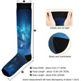 thumbnail image 3 of FREEAMG Beautiful Lighthouse Compression Socks Women Men Knee High Stockings for Sports,Running,Travel 1Pair, 3 of 7