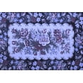 thumbnail image 1 of Ahgly Company Indoor Rectangle Persian Blue Traditional Area Rugs, 2' x 4', 1 of 4