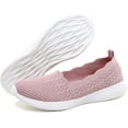 thumbnail image 2 of Women's Slip on Loafer Shoes - Mesh Casual Ballet Flat Nurse Walking Sneakers Knit Round Toe Memory Foam Casual Shoes, 2 of 13