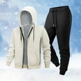 thumbnail image 2 of Men's Tracksuits Sweatsuits for Men Sweat Track Suits 2 Piece Long Sleeve Sweatsuit Set Full Zip Running Jacket and Pants Sport Jogger Sweat Suits, 2 of 4