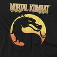 thumbnail image 2 of Mortal Kombat Klassic Logo Women's T Shirt (X-Large) Black, 2 of 6