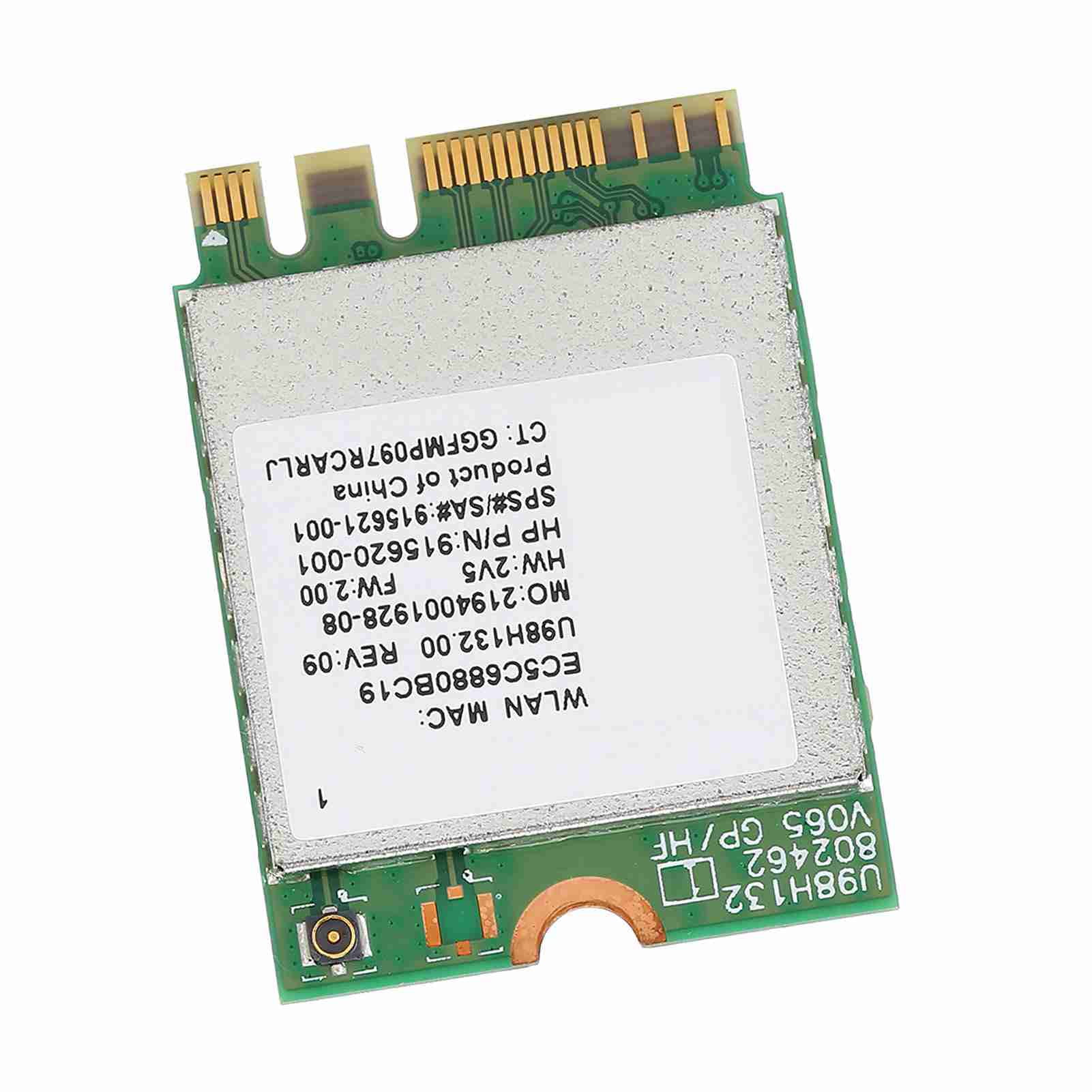 M Buder RTL8821CE AC Wireless Network Card 433M HighSpeed Dual-Band WiFi Connection Mini PCIe M.2 NGFF Card Adapter with Bluetooth 4.2 for Laptop Desktop Internal Network Upgrade