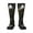 2 Black-1, variant on Spiderweb Bats And A Spider Pattern Women’s Knee High Crew Socks,Trouser Socks Comfortable, Breathable, Moisture-Wicking and Soft