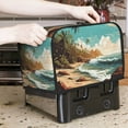 thumbnail image 7 of Sikiie Coastal Palm Beach Toaster Covers 2 Slice Dustproof Toaster Cover Bread Machine Cover, Dustproof Cover - 11.4" x 7.5" x 7.9", 7 of 7