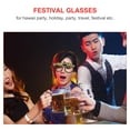 thumbnail image 4 of BRIGHTFUFU Lunettes de Réveillon Bonne Année Design Excentrique 5.89x5.11x3.54 Po 6 Pcs, 4 of 8